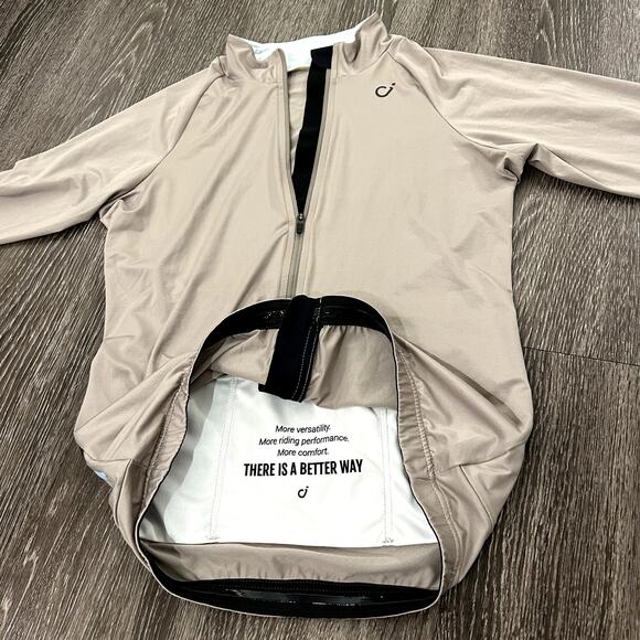 NWT Velocio Ultralight Long Sleeve Cycling Jersey Moonrock Sz M Performance Top - Picture 15 of 16